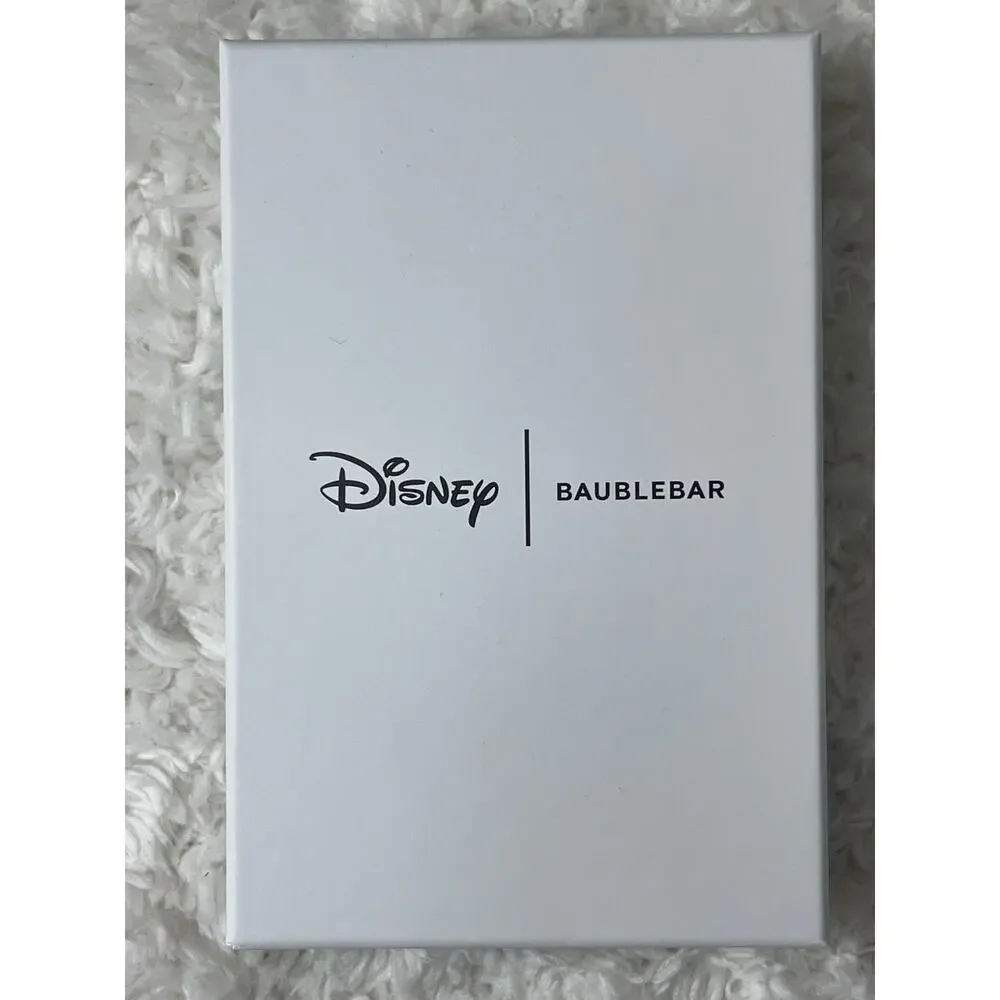 Disney BaubleBar Winnie the Pooh Christmas Holiday Keychain Bag Charm NEW Gold